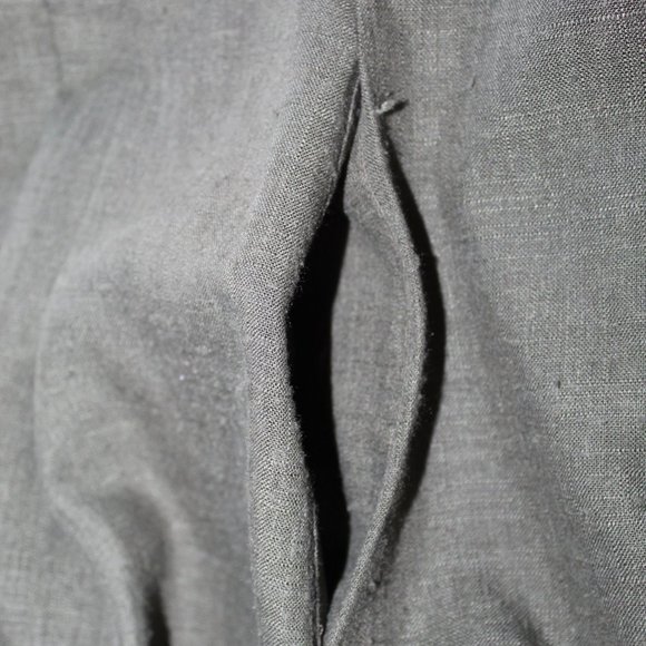 Vintage German Dirndl Green Red Linen Blend Octoberfest Skirt XS/S 25" Waist - Picture 7 of 10